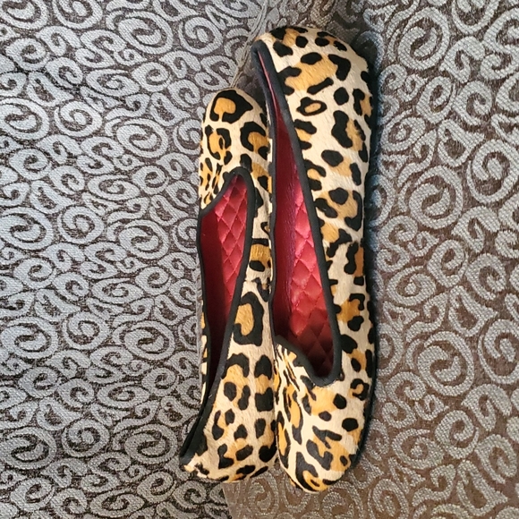 SOLD!! COLE HAAN Women's Air Morgan Leopard Ballet Flat - Size 8 1/2 - Picture 3 of 8